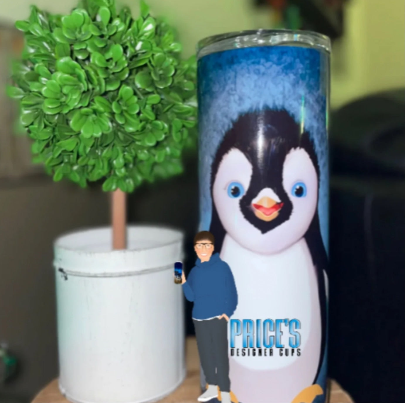20oz Penguin