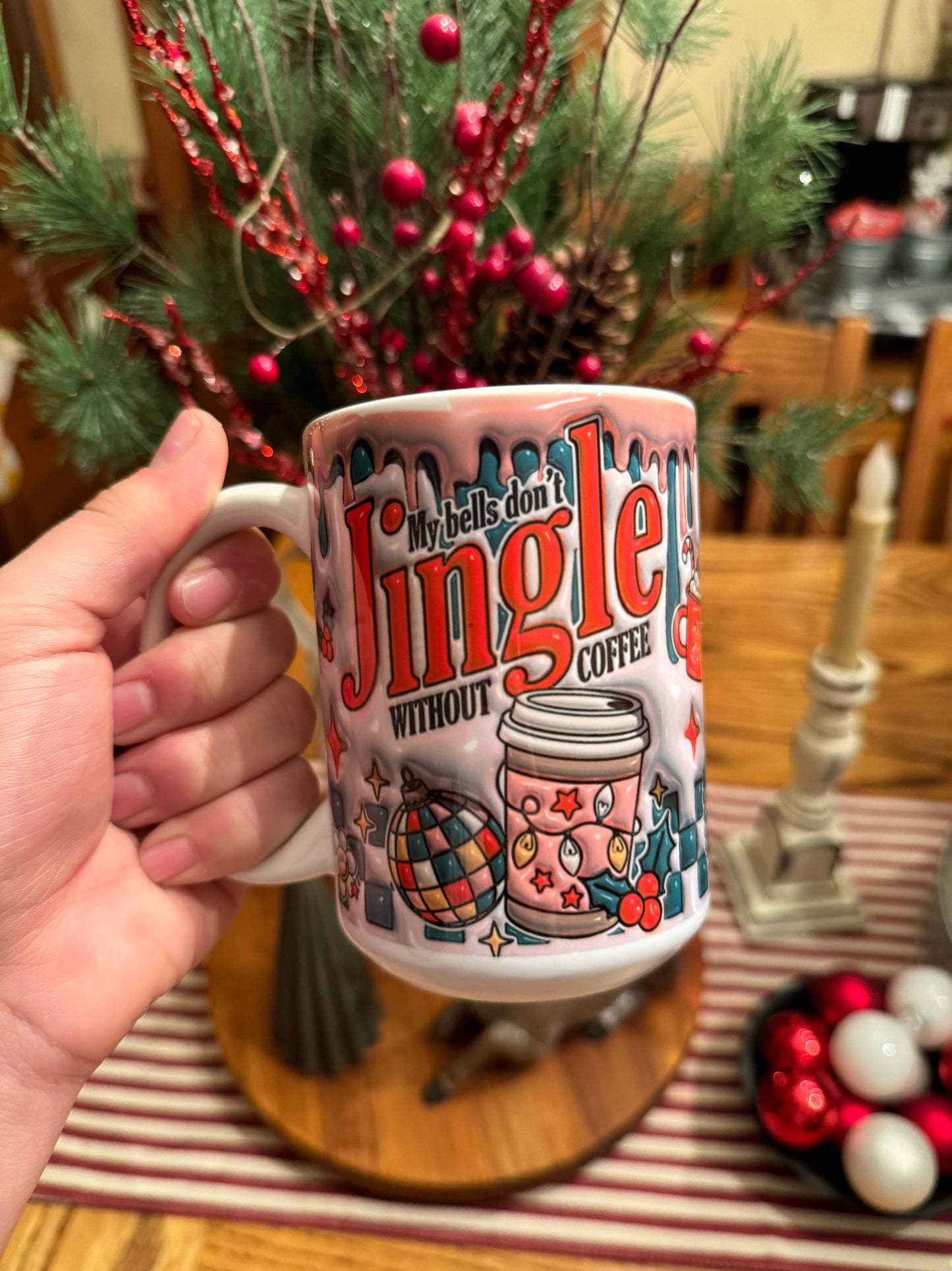 My Bells Don’t Jingle Without Coffee ￼