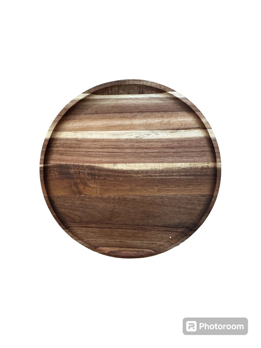 Circle Wood Cutting Board