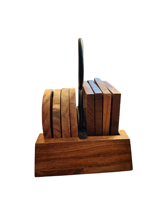 4 & 4 - With Holder - ( Set of 8 )