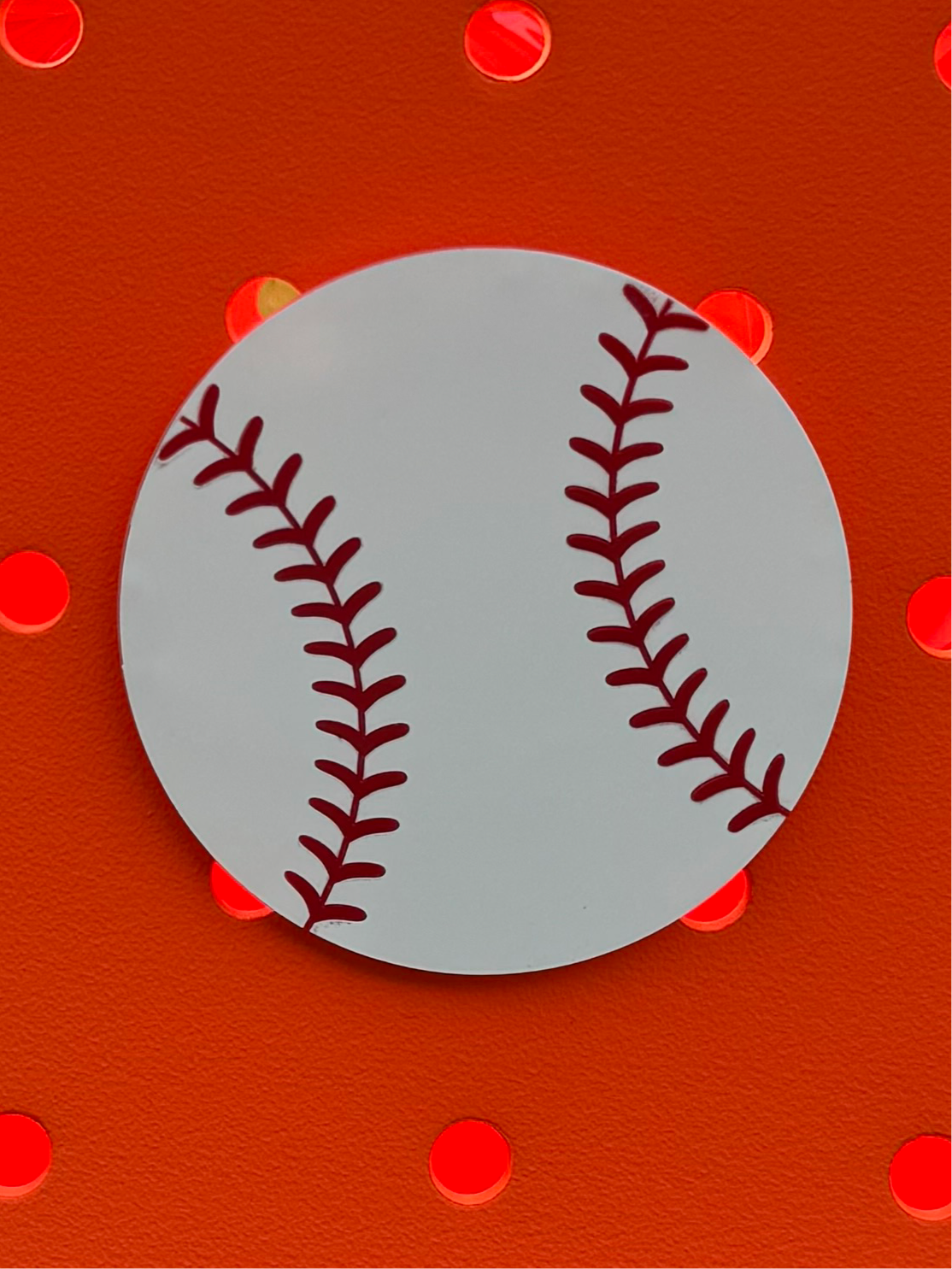 Baseball Bag Charm