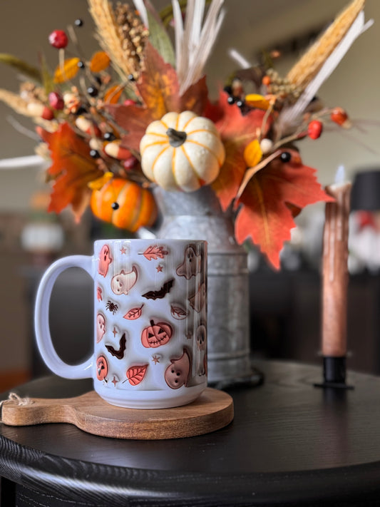 15oz Fall 3-D Coffee Mug
