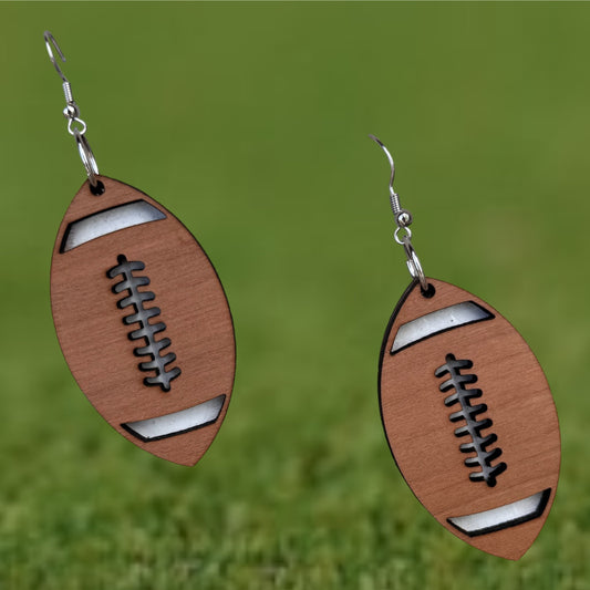 Football Earrings