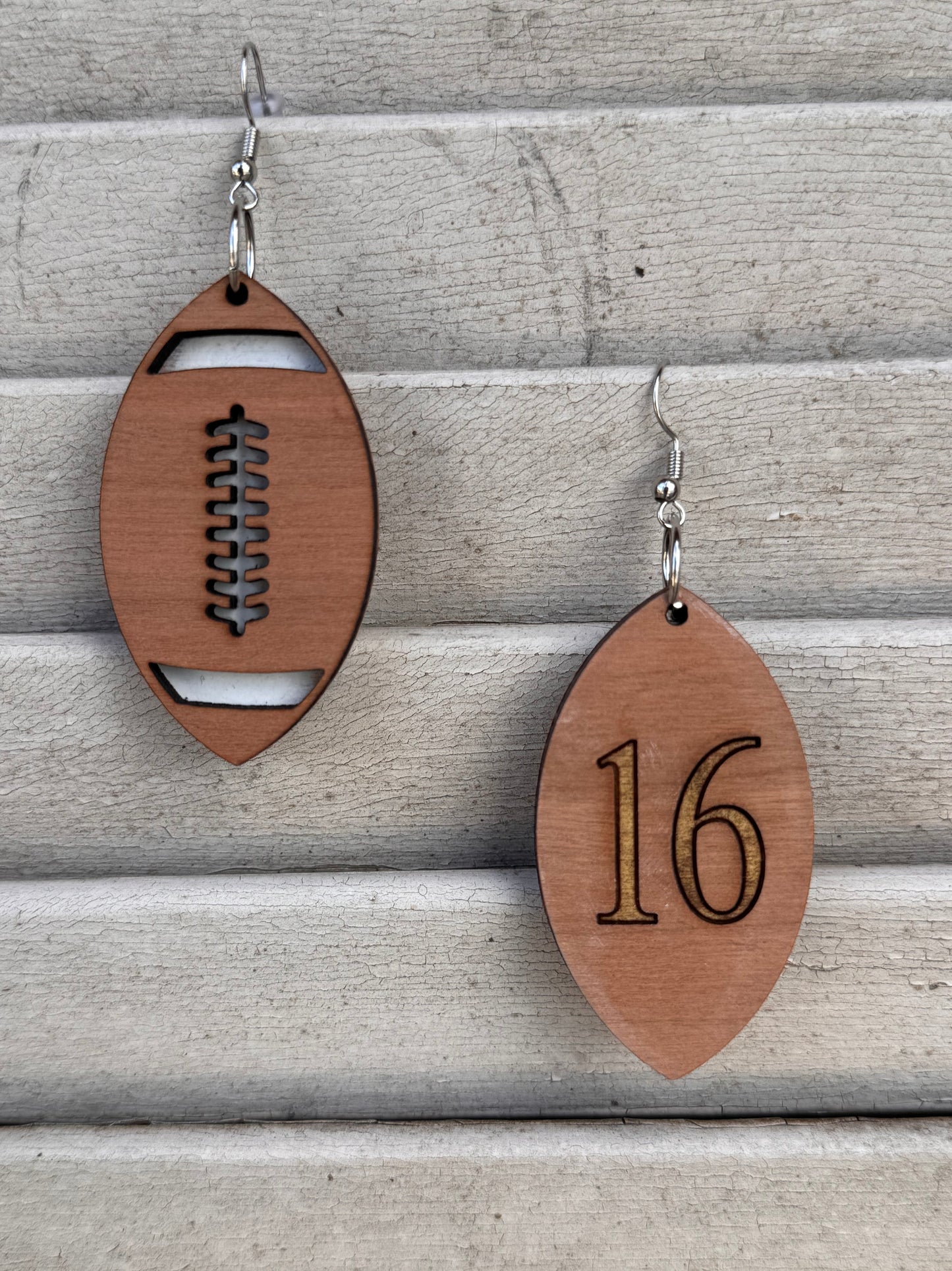 Football Earrings