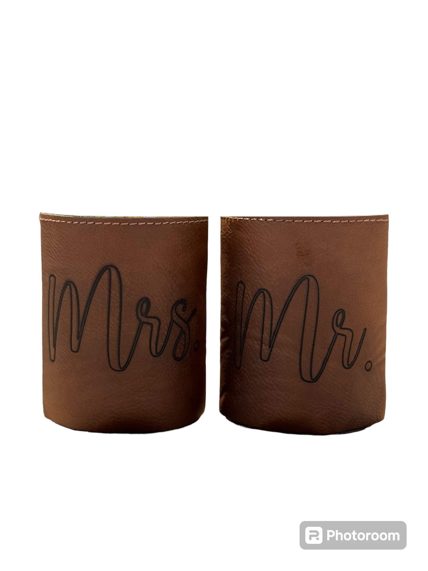 Leather Can Koozies