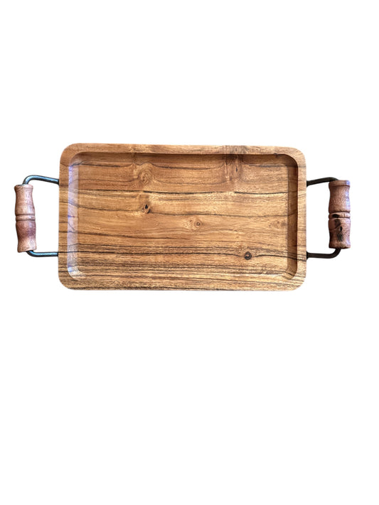 Serving Tray With Handles