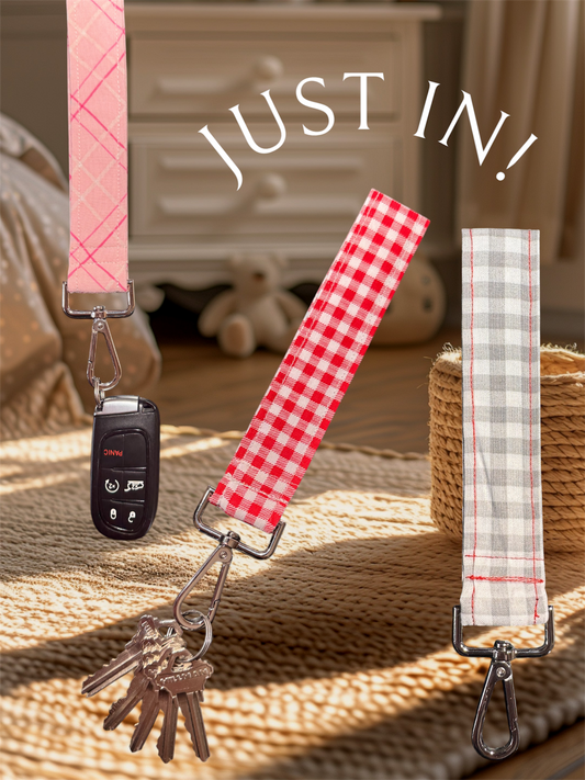 Handmade Wristlet Keychain