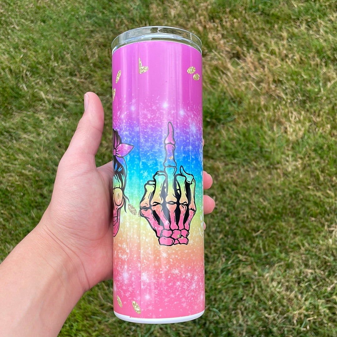 Rainbow Skull