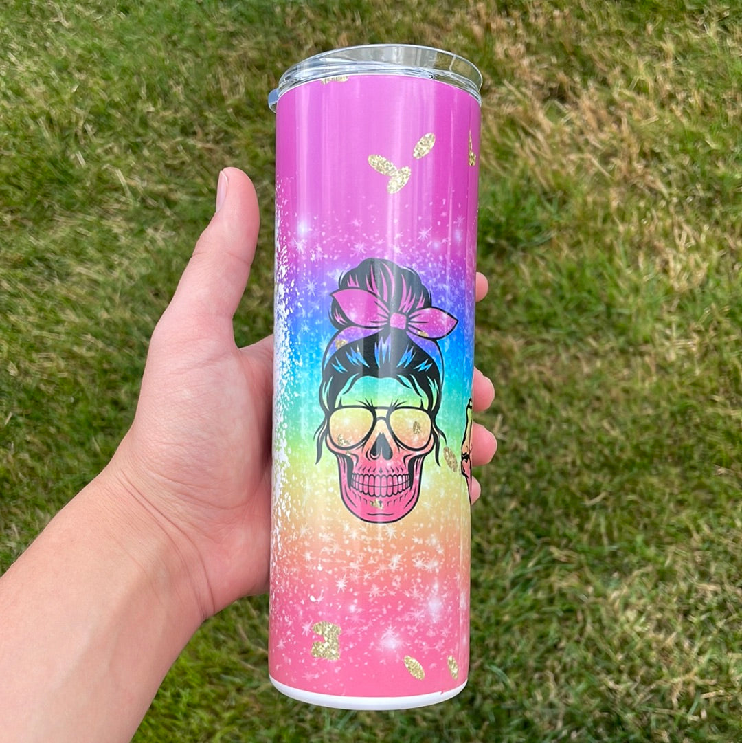 Rainbow Skull